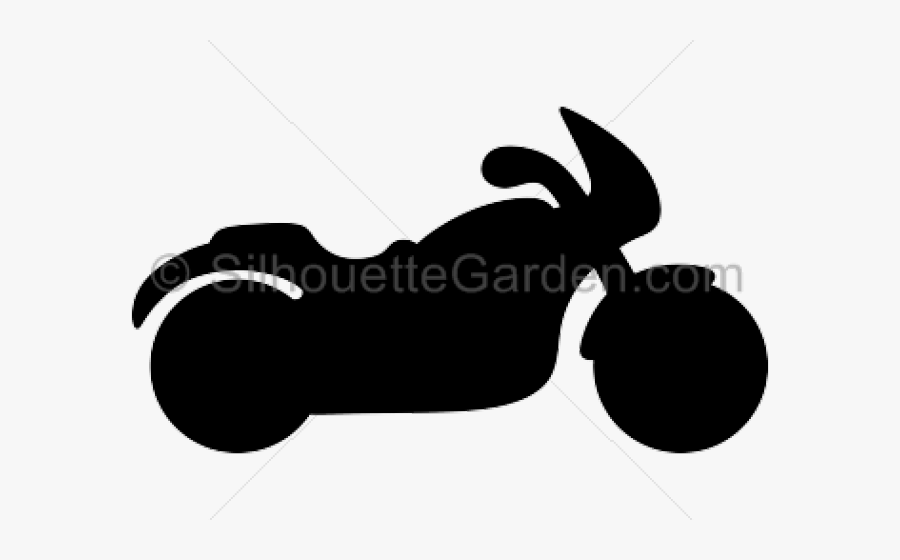 Motorcycle Silhouette Cliparts - Tribal Clip Art Flaming Motorcycle Silhouette, Transparent Clipart