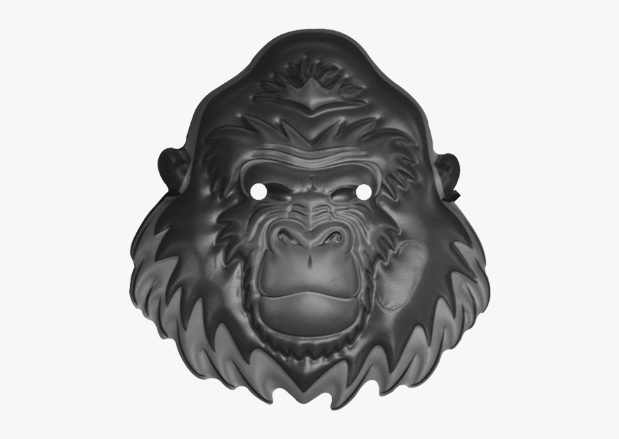 Ape Clipart Gorilla Mask - Western Gorilla, Transparent Clipart