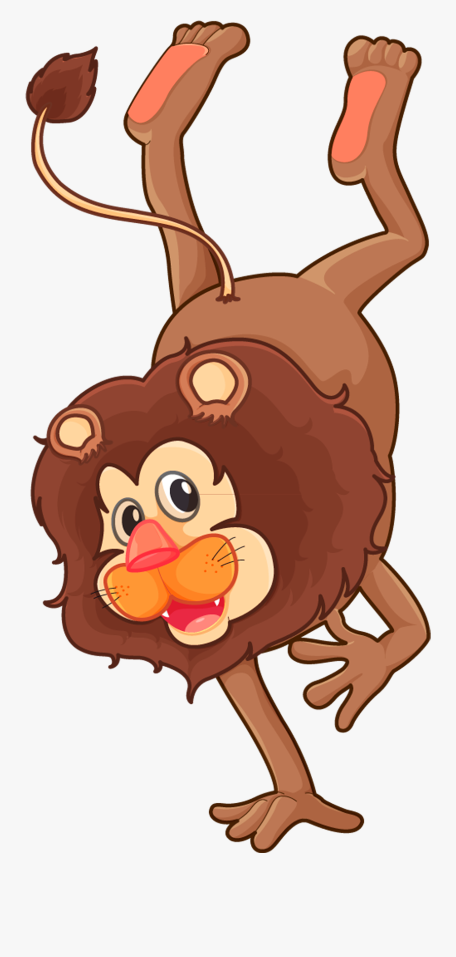 Lion Royalty Free Clip - Animales De Circo Animado Png, Transparent Clipart