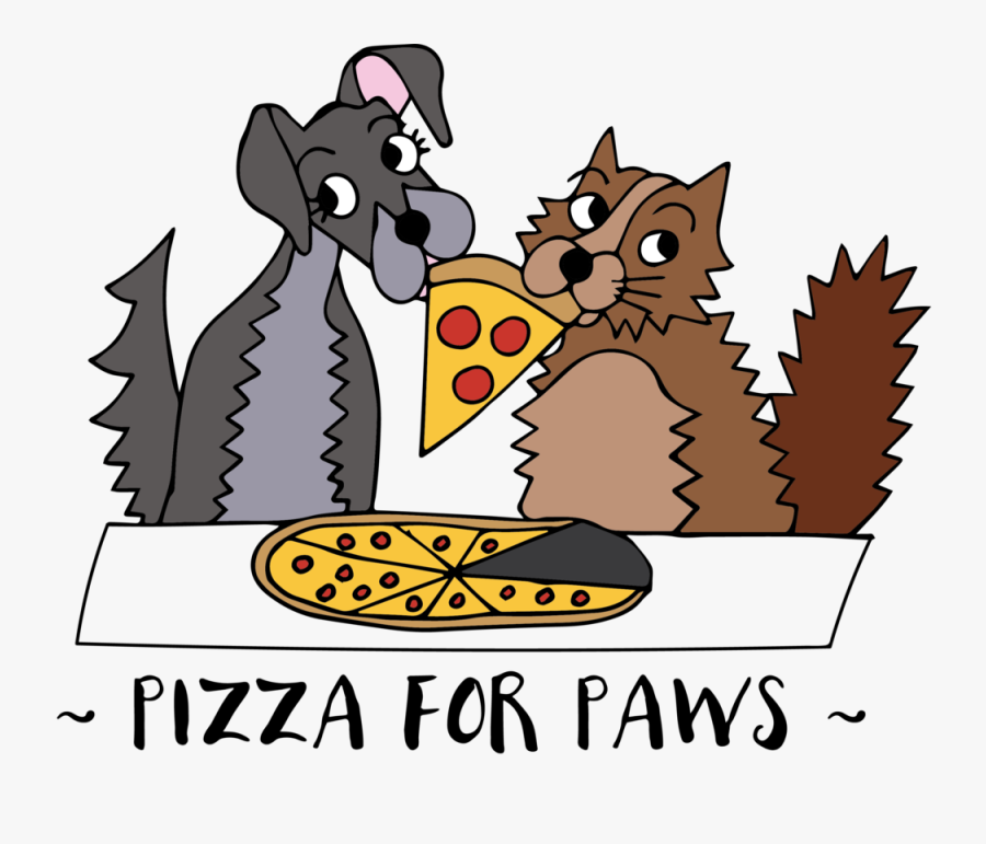 Pet Clipart 3 Animal - Pizza For Paws, Transparent Clipart