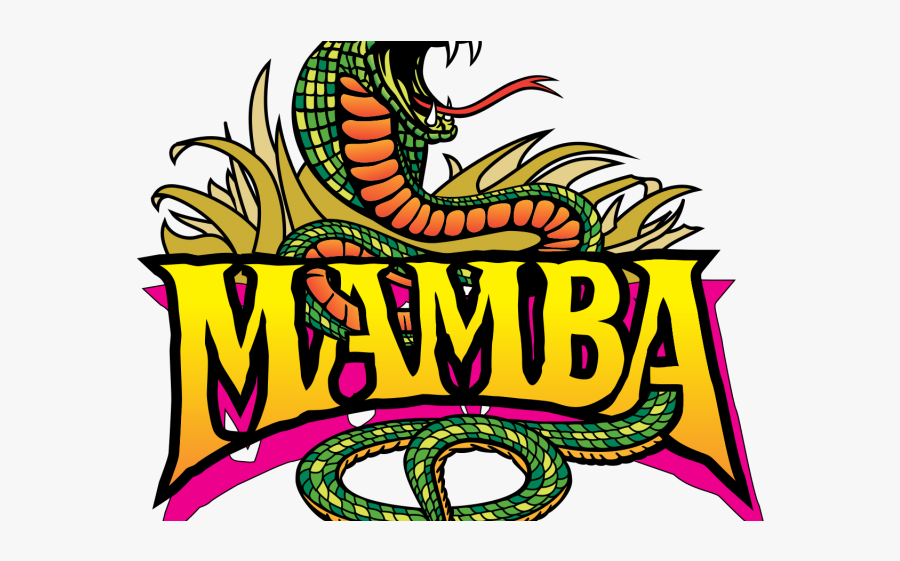 Black Mamba Clipart Tribal - Mamba Roller Coaster Logo, Transparent Clipart