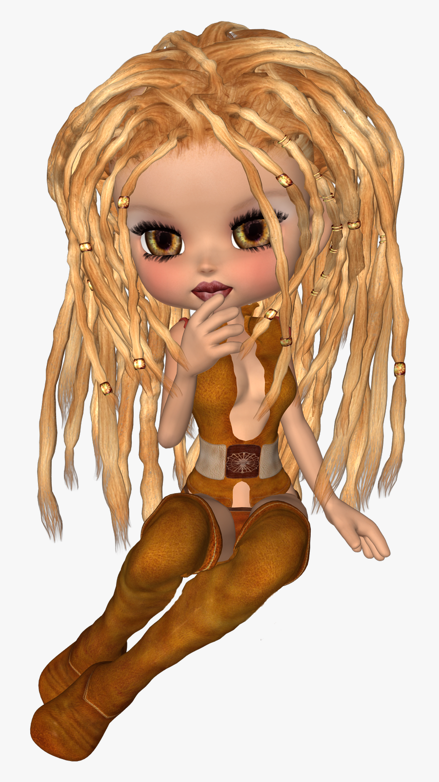 Doll, Transparent Clipart