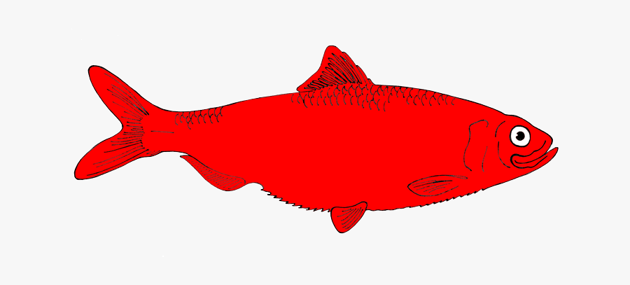 Red Herring Animated, Transparent Clipart