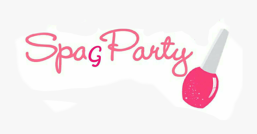 Spag Party - Birthday, Transparent Clipart