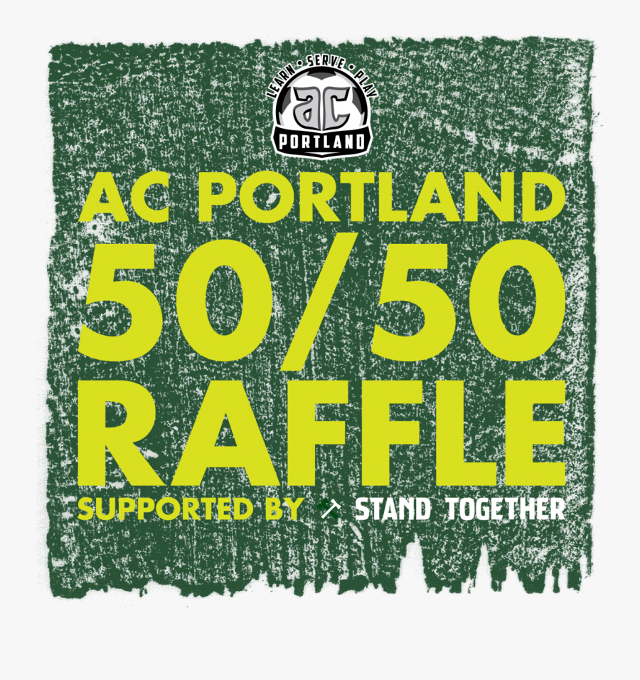 5050raffle Artwork-01 - Ac Portland, Transparent Clipart