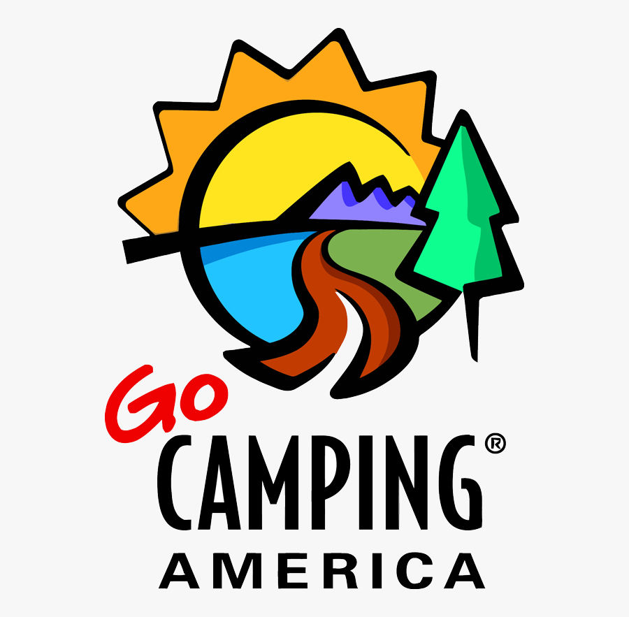 Go Camping America Logo, Transparent Clipart