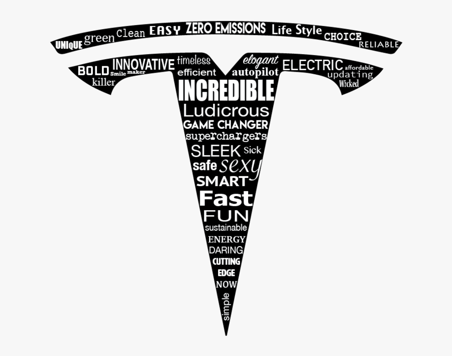 Transparent Daring Clipart - Transparent Background Tesla Transparent Logo, Transparent Clipart
