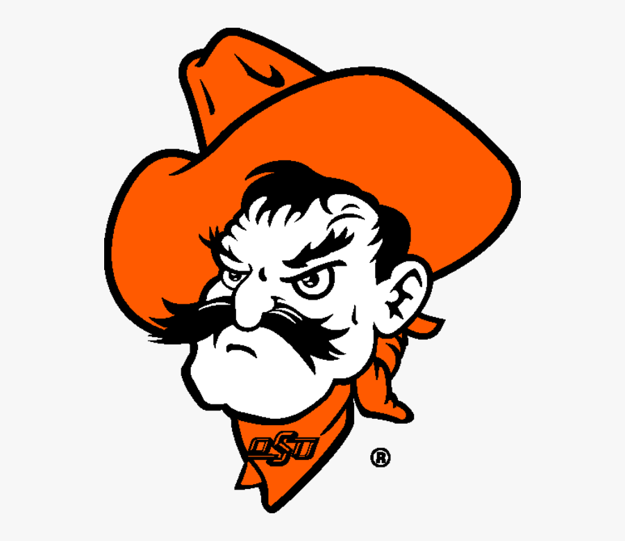 Ou Football Helmet Clipart - Pistol Pete Oklahoma State University Logo, Transparent Clipart