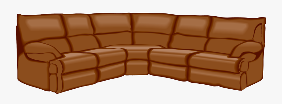 Couch Furniture Chair - Vector Furniture Corner Png, Transparent Clipart