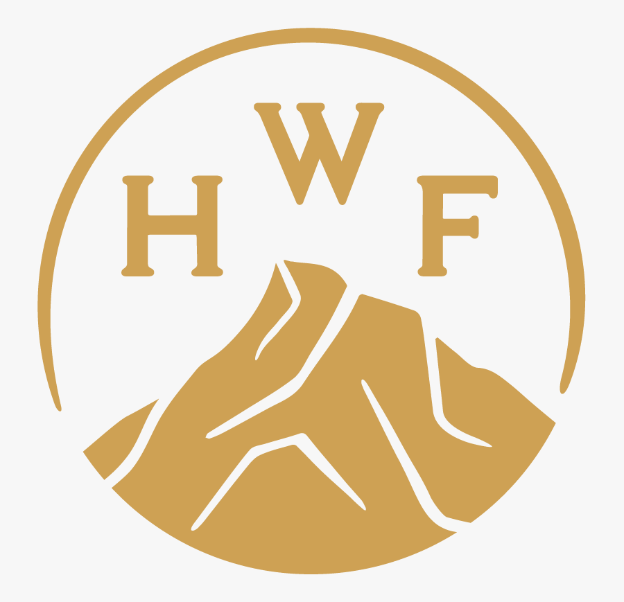 Hwf Logo Monogram Yellow, Transparent Clipart
