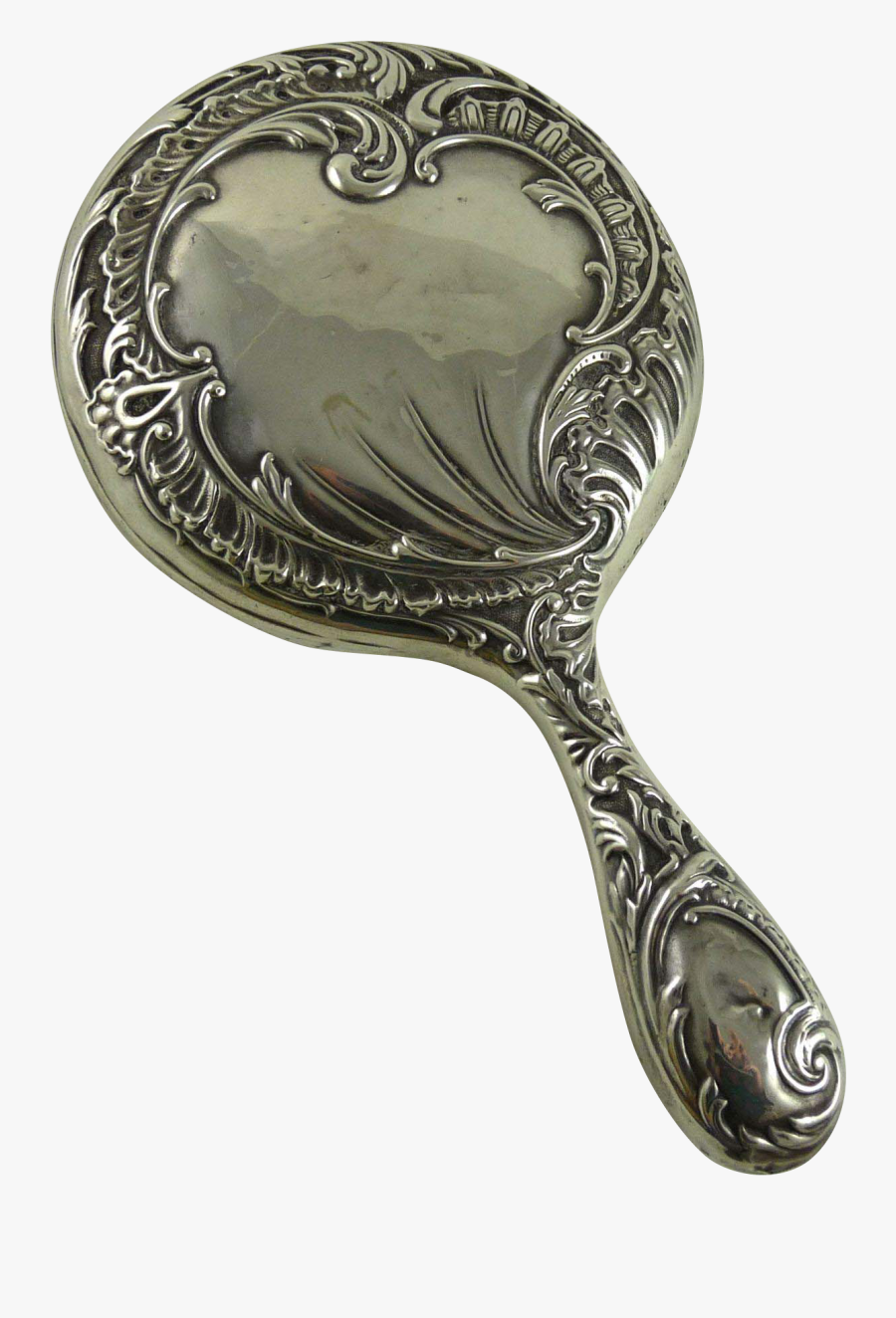 Transparent Hand Mirror Png - Antique, Transparent Clipart