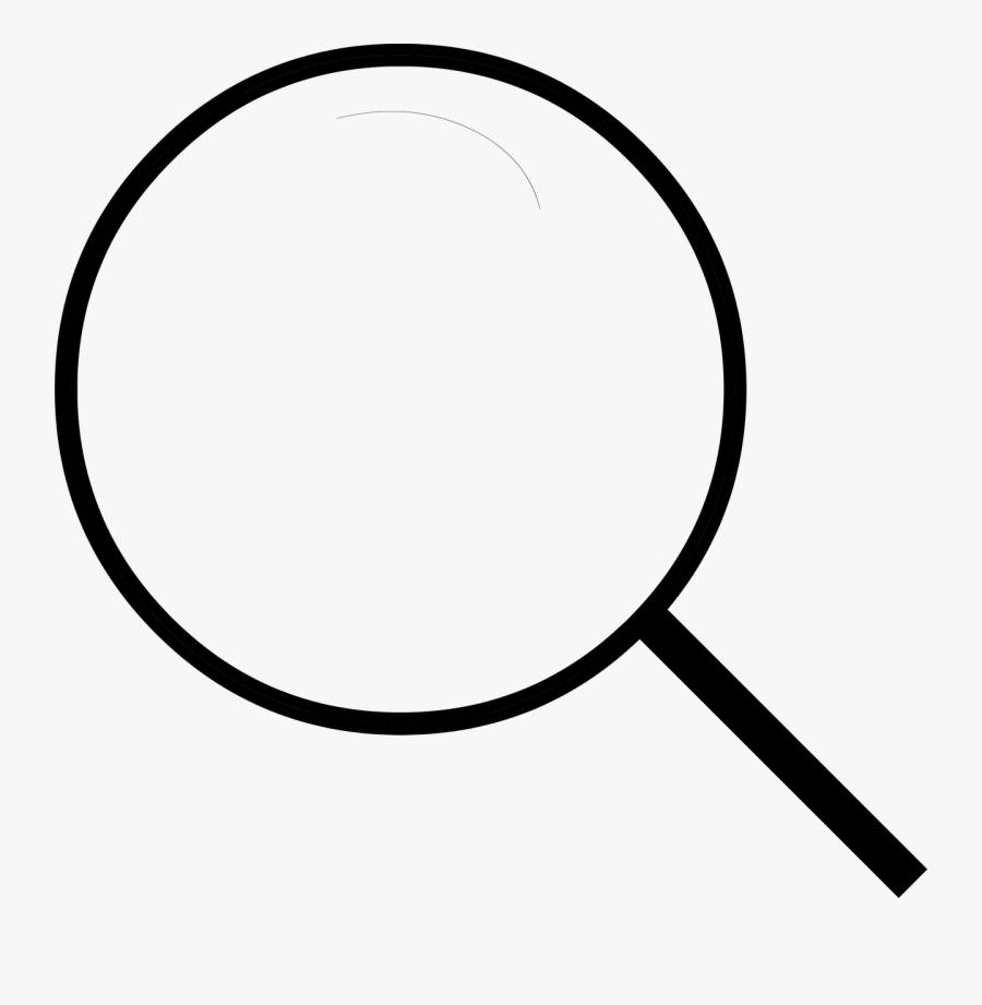 Magnifying Glass Lens Increase Png Image Clipart , - Magnifying Glass Clipart Black And White, Transparent Clipart