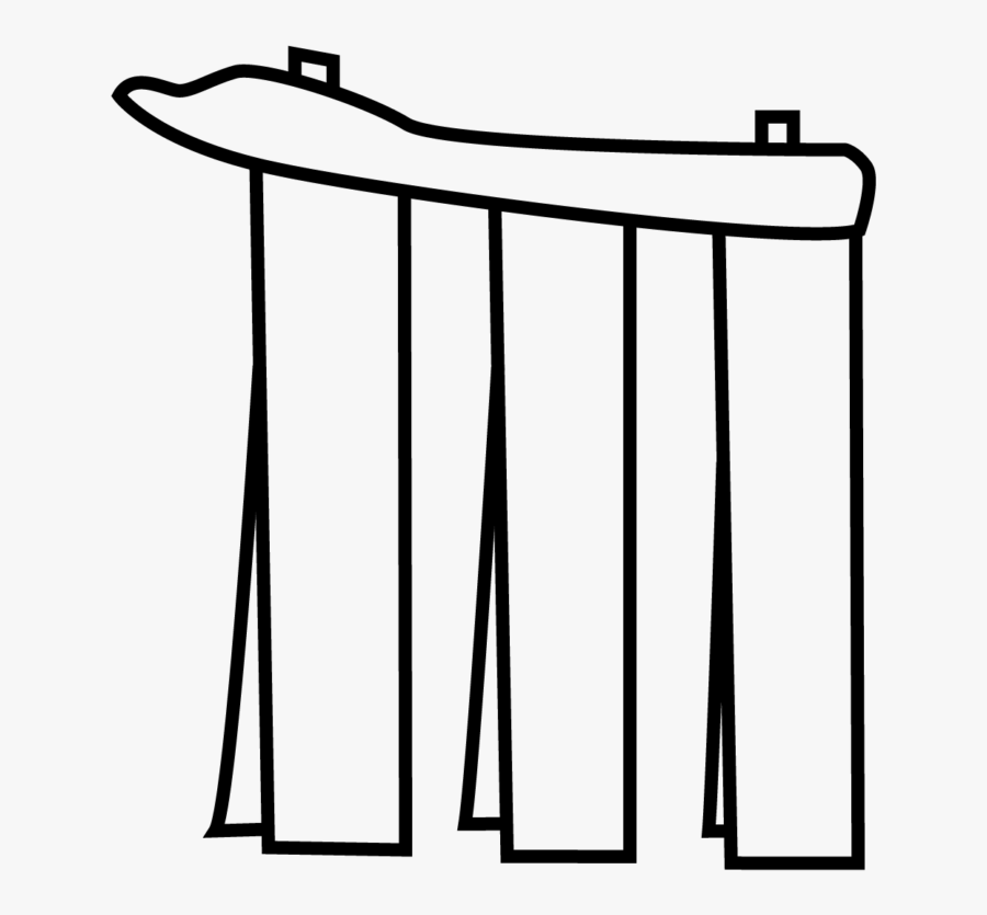 Marina Bay Sand Png, Transparent Clipart