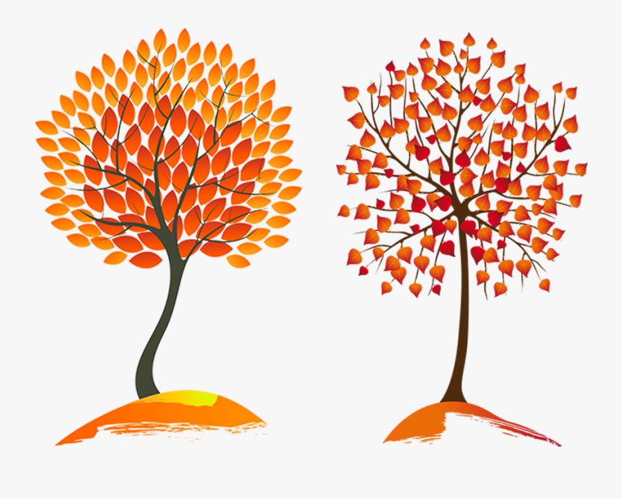 Fall Clipart Treeclip - Fall Tree Clipart Transparent Background, Transparent Clipart