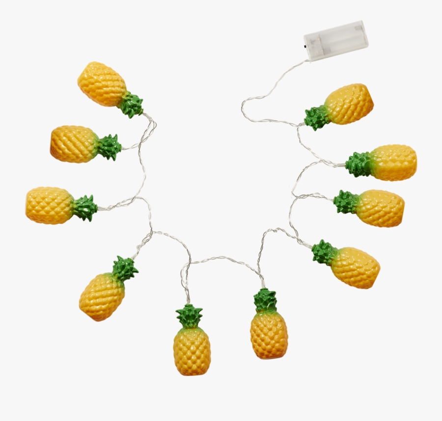 Clipart Pineapple Coloured - Pineapple Led String Lights, Transparent Clipart