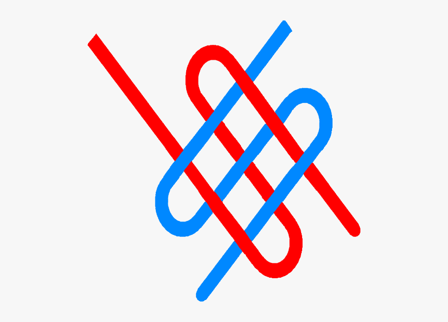 Friendship Knot - Como Hacer El Nudo Cuadrado, Transparent Clipart