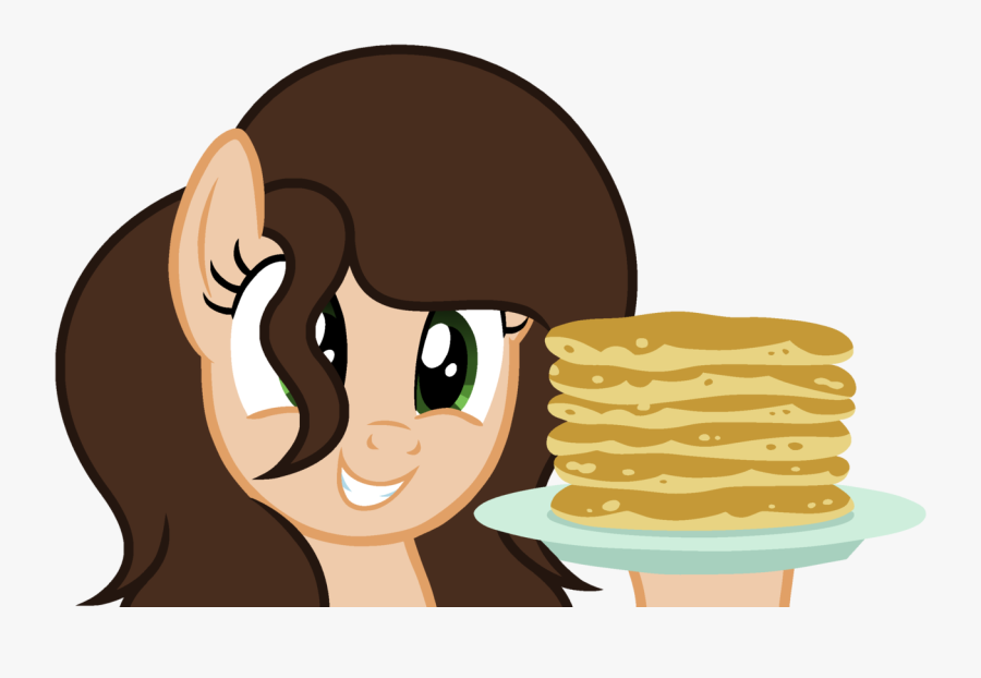 Transparent Pancakes Above Clipart , Png Download - Cartoon, Transparent Clipart