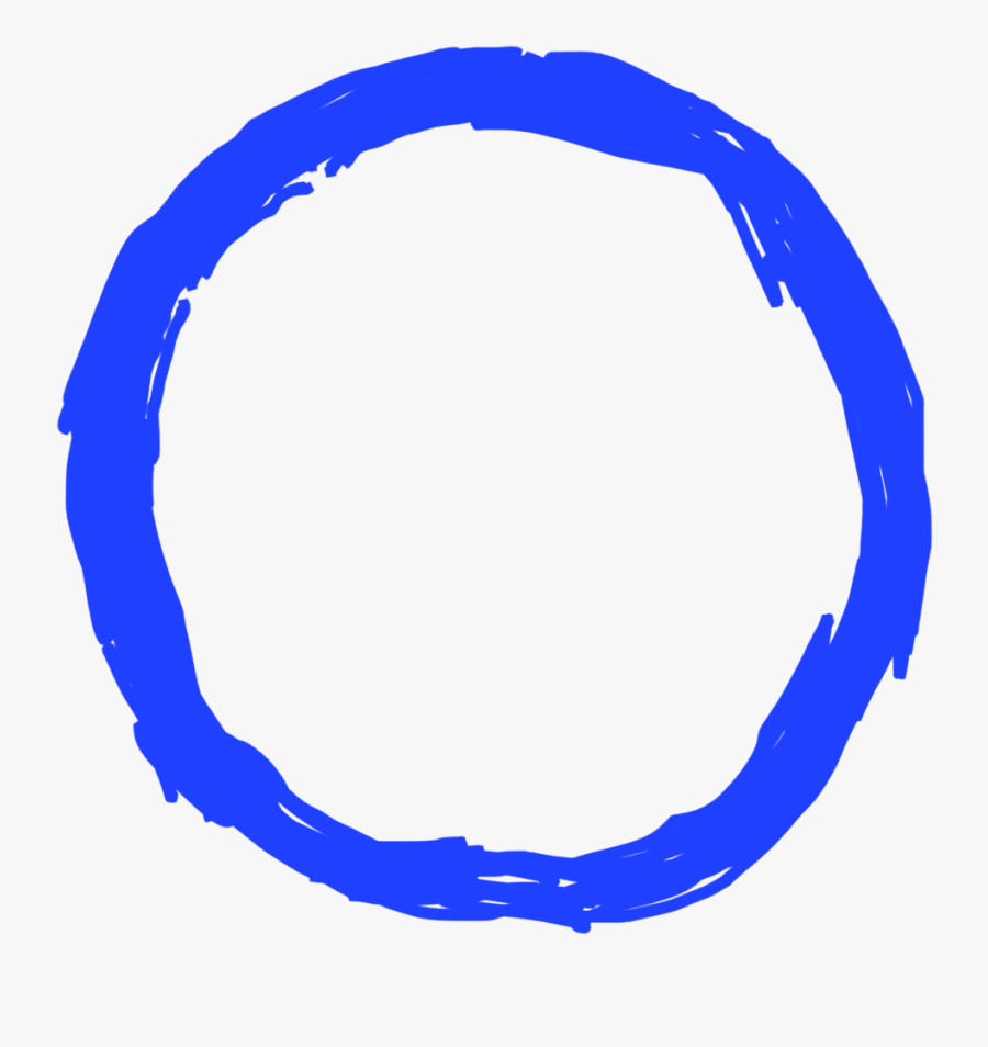 Cercle Bleu, Transparent Clipart