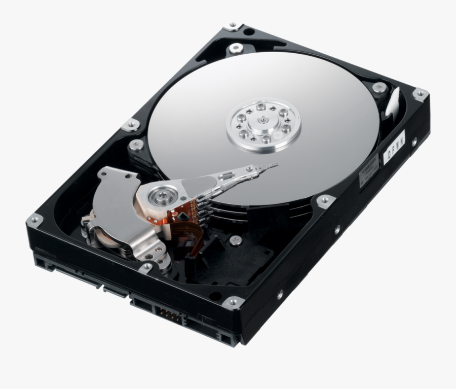 Hard Drive Of A Computer, Transparent Clipart