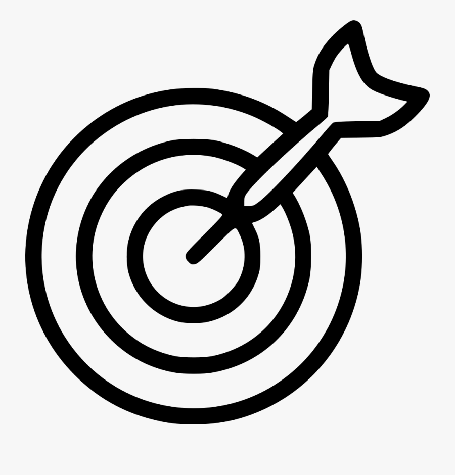 Bulls Eye - Bulls Eye Line Art, Transparent Clipart