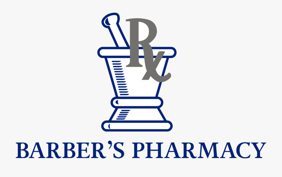 Barber"s Pharmacy, Transparent Clipart