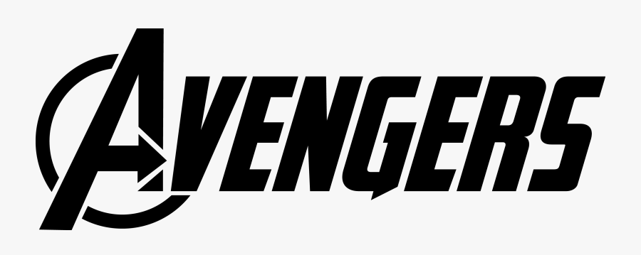 Avengers Png Black And White - Avengers Logo Vector, Transparent Clipart