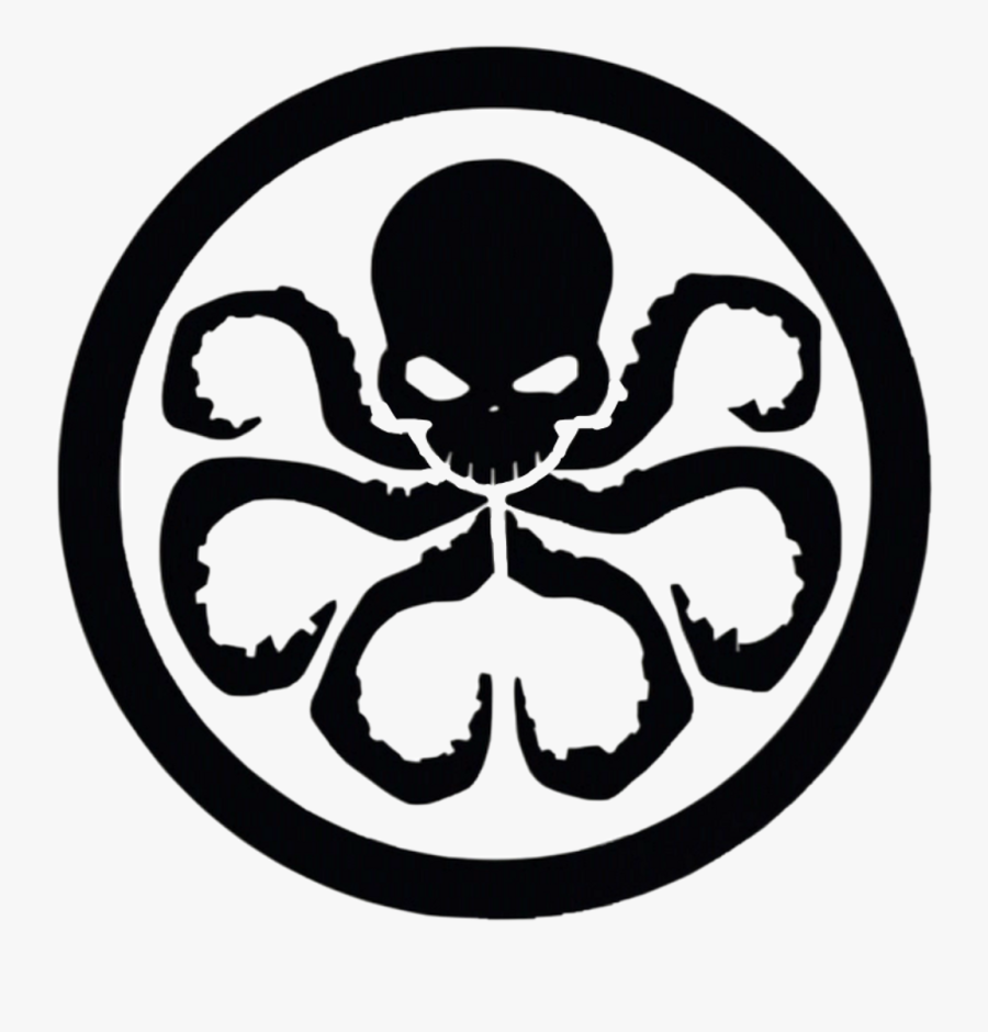 #hydra #marvel #avengers #freetoedit - Marvel Hydra Logo, Transparent Clipart
