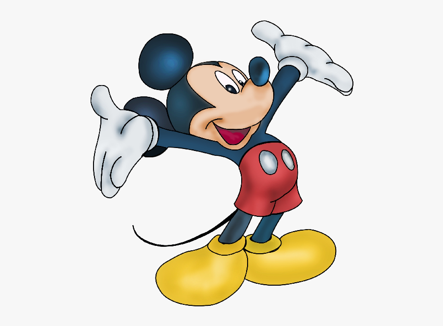 Transparent Mouse Cheese Clipart - Mickey Mouse High Resolution, Transparent Clipart