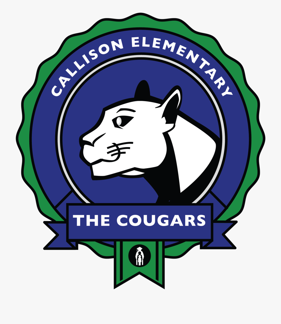 Callison Cougars - Deep Wood Elementary School, Transparent Clipart