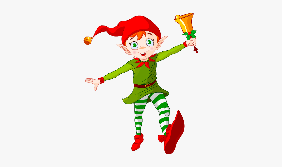 Clip Art Hd By Damien Ramsawak - Christmas Elf Clipart, Transparent Clipart