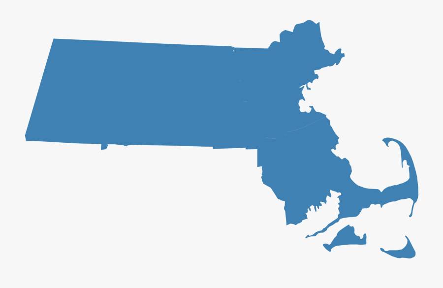 Map Of Massachusetts, Transparent Clipart