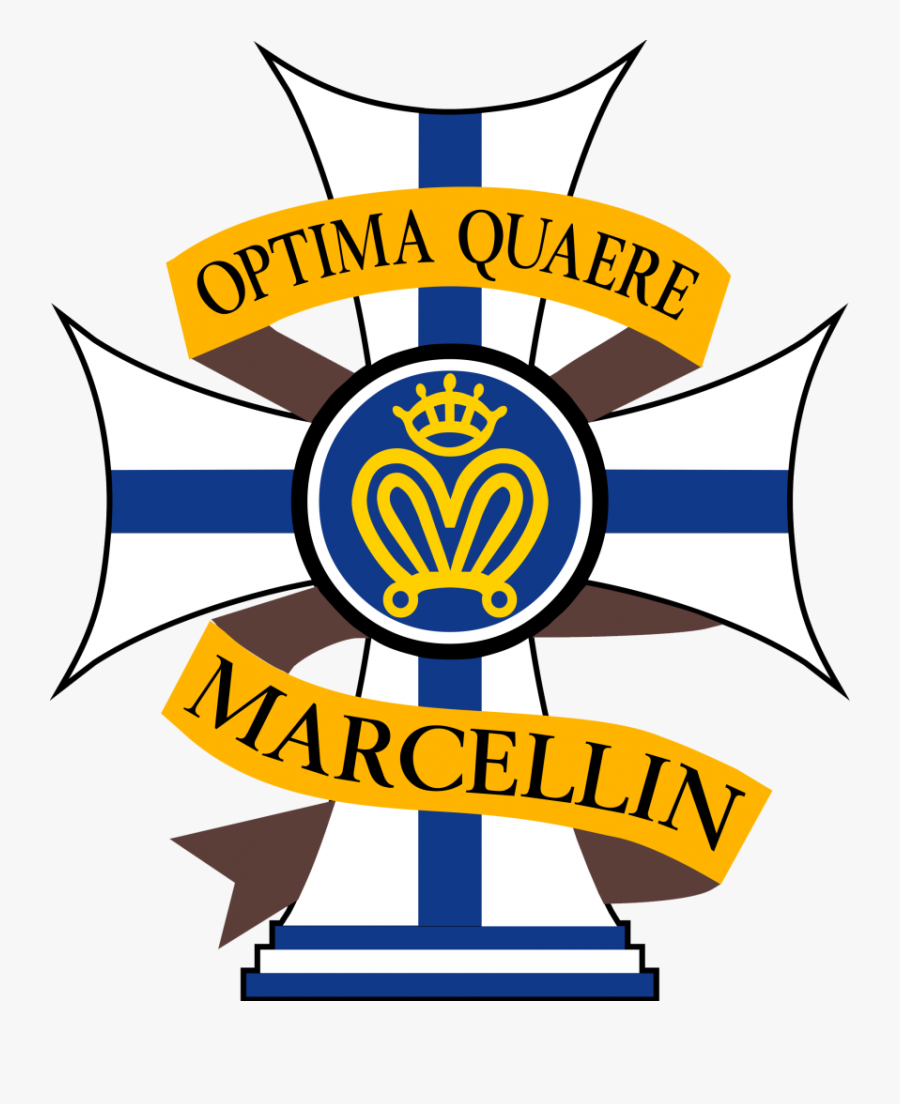Marcellin College Logo, Transparent Clipart