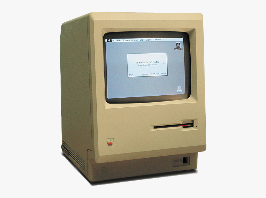 Macintosh 128k, Transparent Clipart
