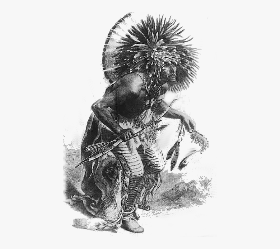 Dancer - Karl Bodmer, Transparent Clipart
