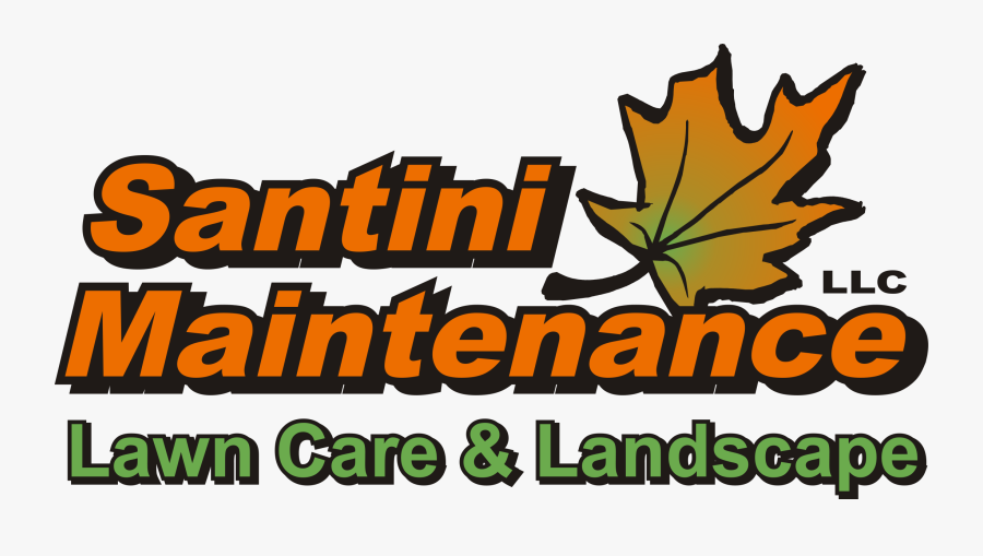Santini Lawn And Landscape Maintenance Logo - Blackbird, Transparent Clipart