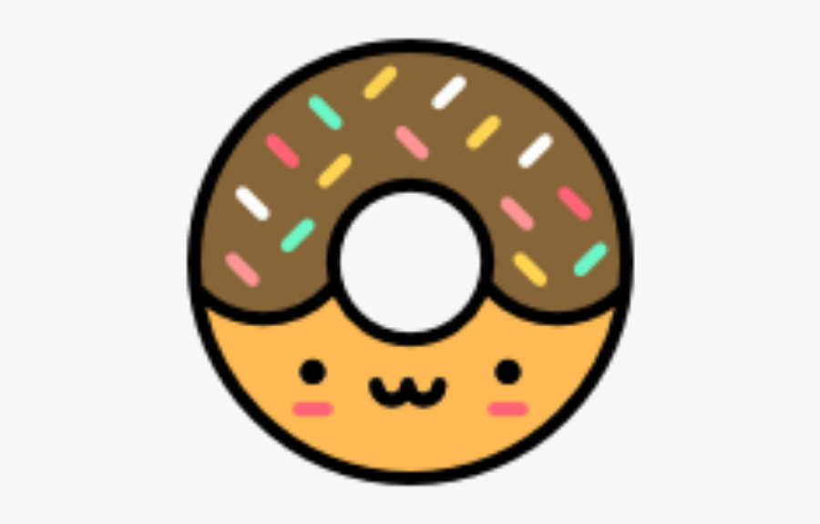 #donut #cute #food #kawaii - Sad Donuts, Transparent Clipart