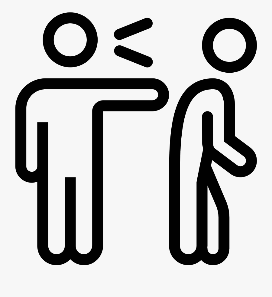 Transparent Snap Chat Icon Png - Bullying Icon Get Free, Transparent Clipart