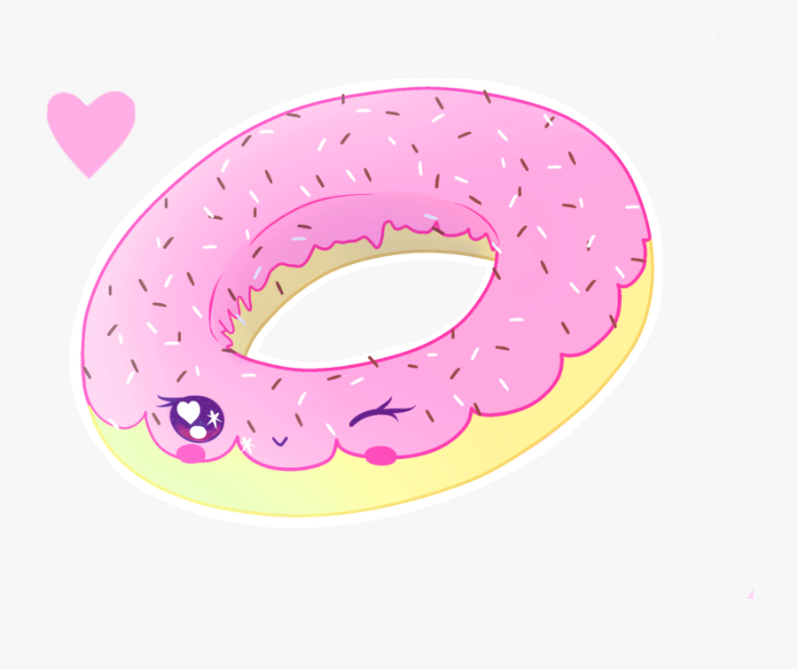 Transparent Cute Donut Clipart - Circle, Transparent Clipart