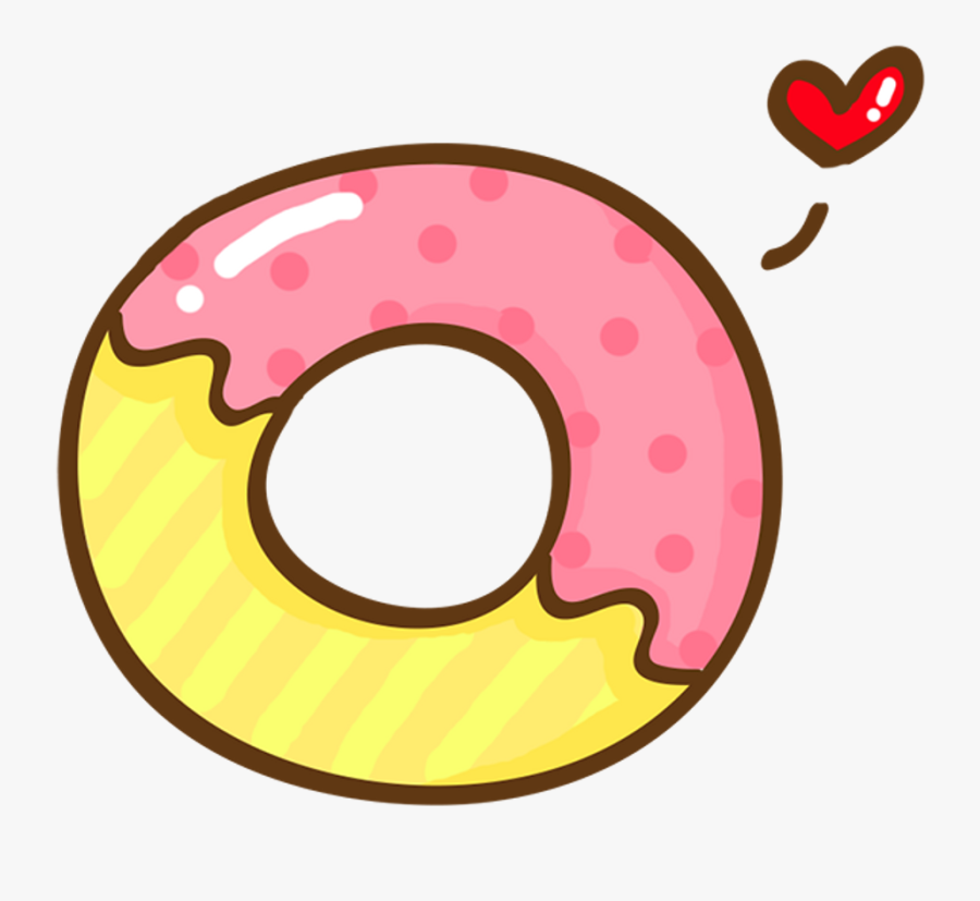 Kawaii Donut Png, Transparent Png - Dona Kawaii Png, Transparent Clipart