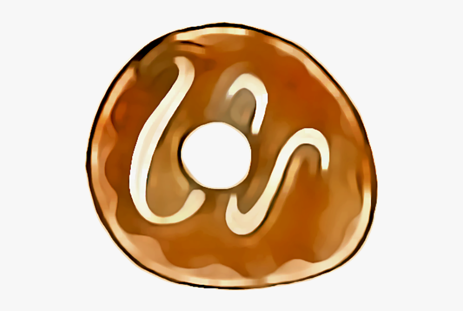 Kawaii Donuts & Pastries Messages Sticker-9 - Circle, Transparent Clipart