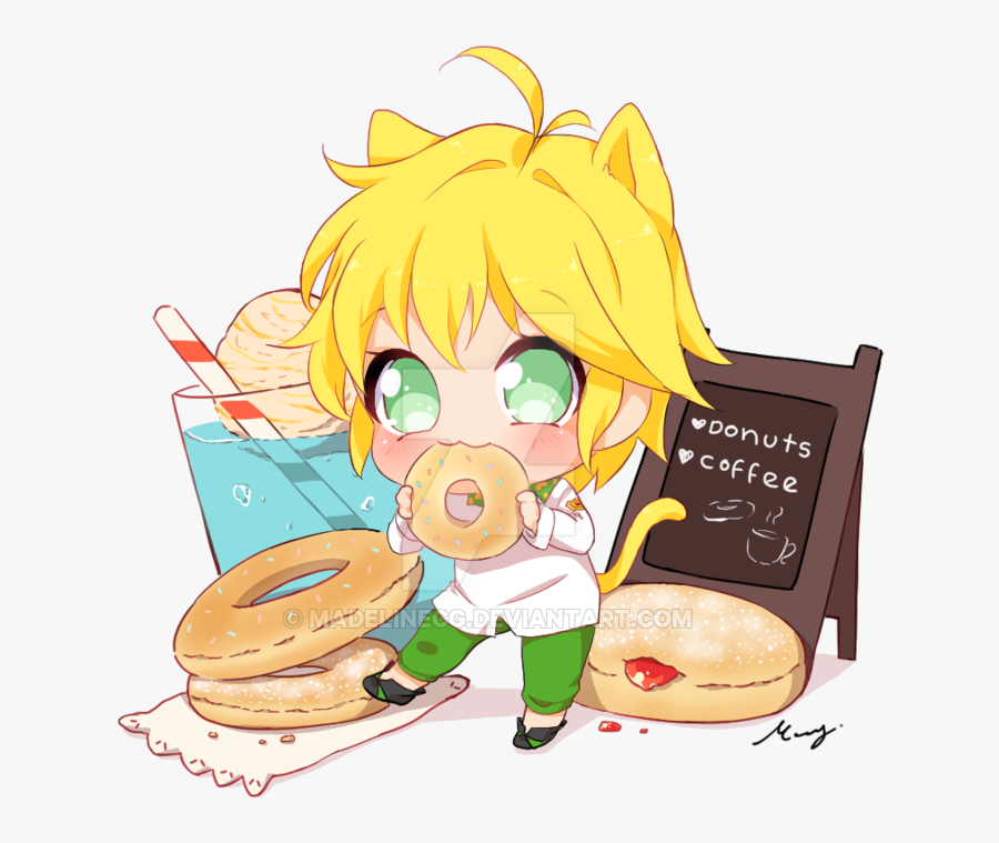 Transparent Cartoon Donut Png - Cute Meliodas, Transparent Clipart