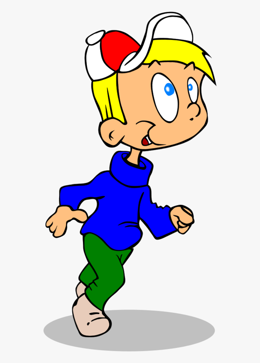 Boy Running Vector Clip Art Cliparting For Running - Running Boy Clipart Png, Transparent Clipart