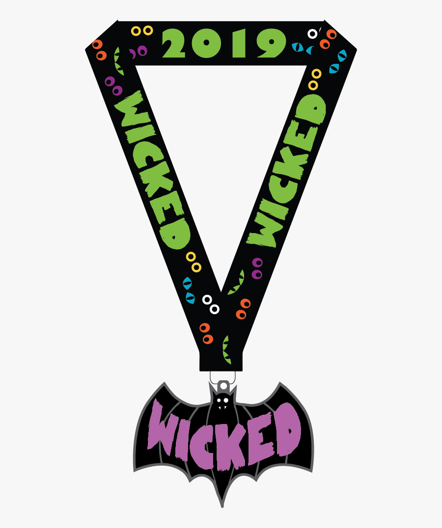 5cd26e46ac435 - Phoenix Wicked Half Marathon Medal 2019, Transparent Clipart