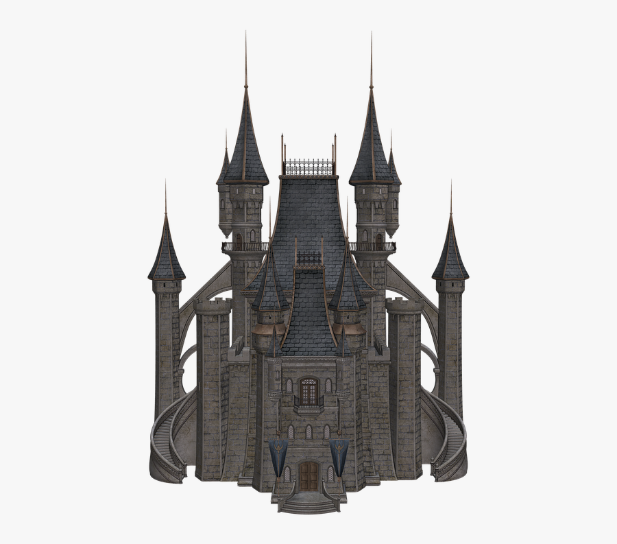Free Castle Pic On Transparent Background, Transparent Clipart