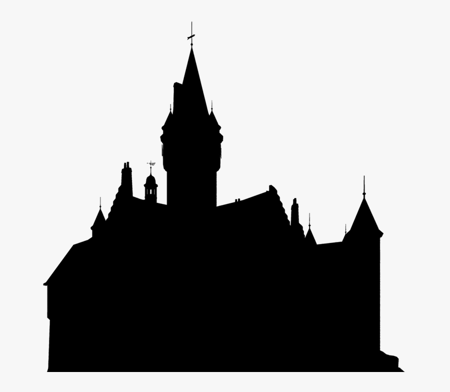 Middle Ages Facade Medieval Architecture Silhouette - Silhouette, Transparent Clipart
