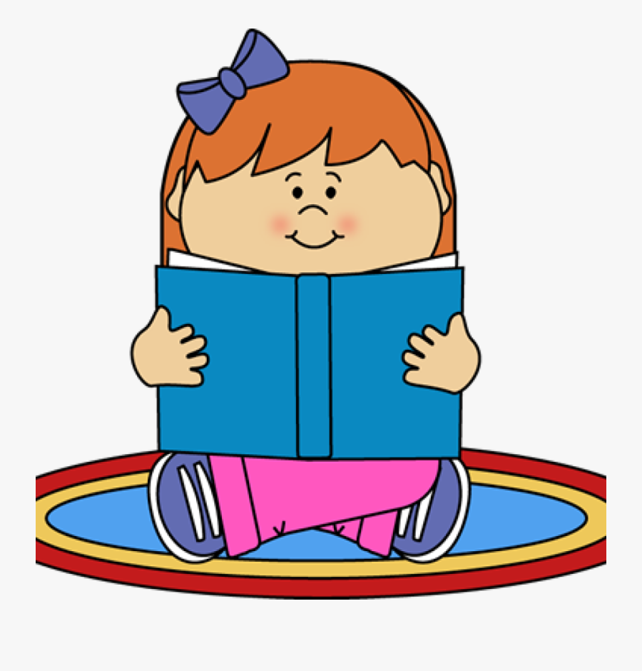 Girl Reading Clipart Reading Clipart At Getdrawings - Student On Carpet Clip Art, Transparent Clipart