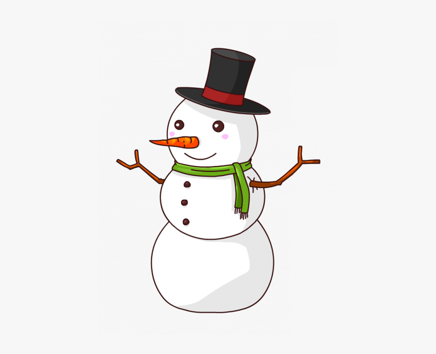 Snowman Image Free Download - Cartoon Snowman Clipart, Transparent Clipart