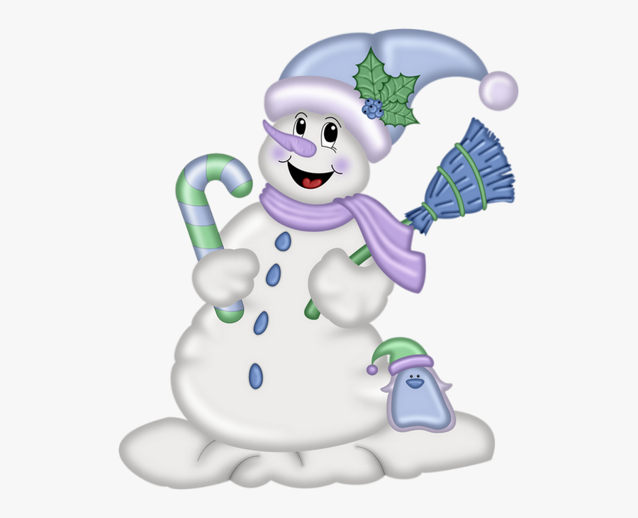 Bonhomme De Neige Png, Tube - Cartoon, Transparent Clipart