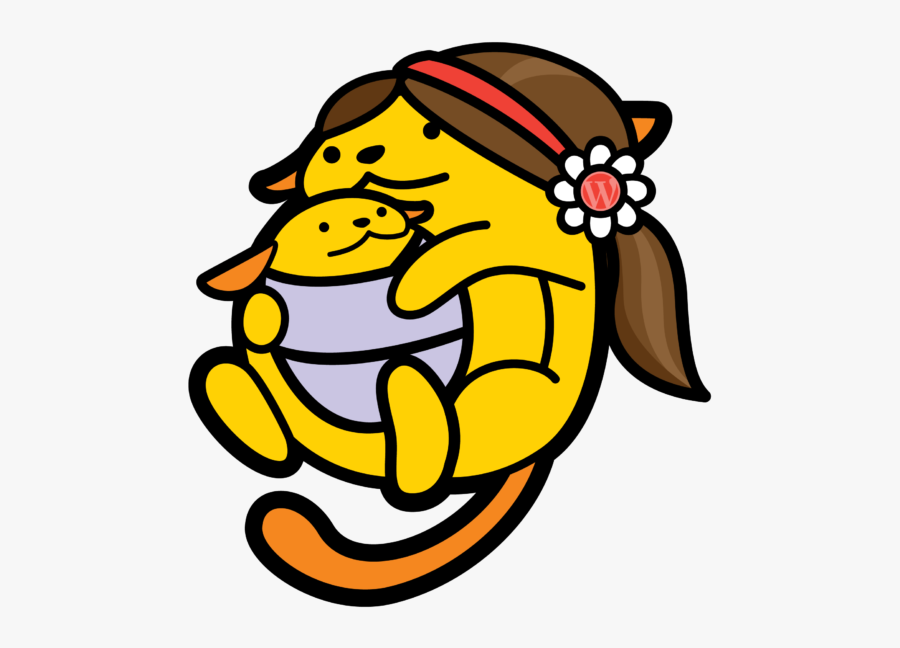 Wapuu Wordpress Official, Transparent Clipart