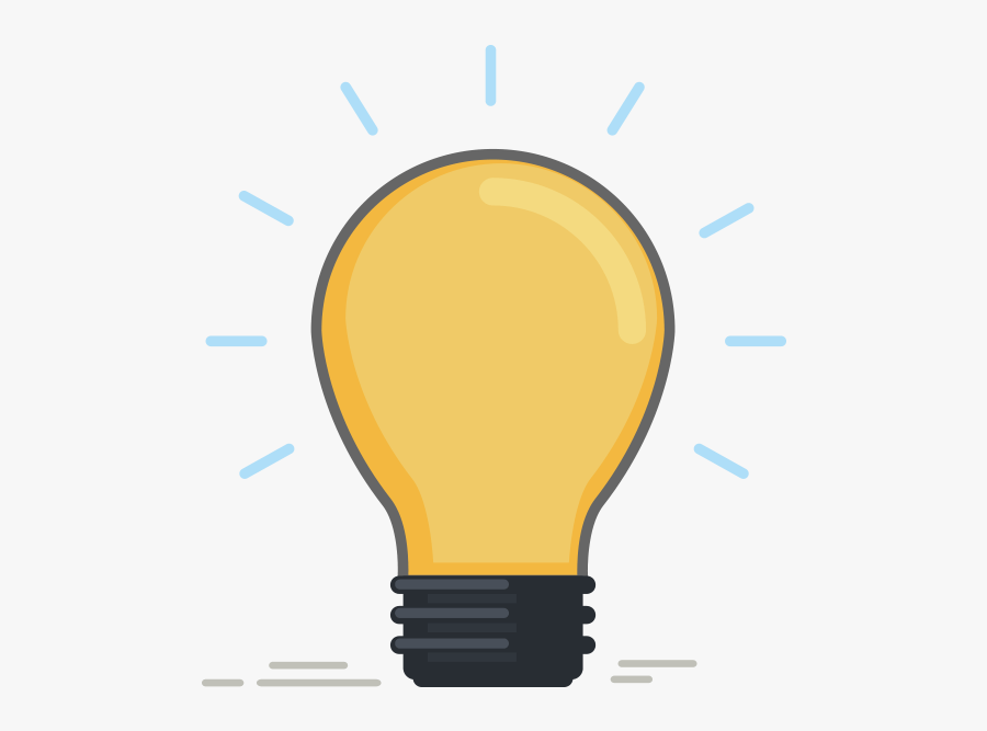 Lightbulb - Illustration, Transparent Clipart